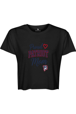 Beckman Patriots Festival Women's Cali Crop Lifestyle 1