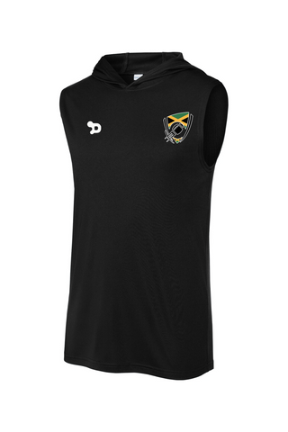 Flag Football Jamaica Competitor Sleeveless Hoodie