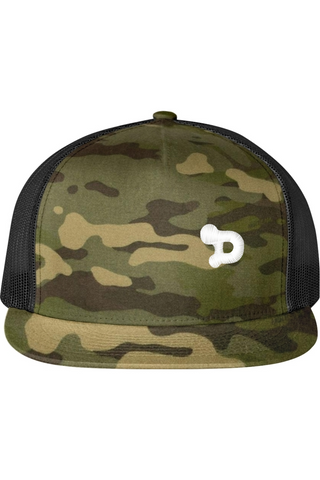 Team D Flat Bill Trucker Cap - Lifestyle - Lifestyle