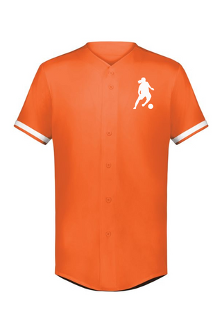 Ronaldinho Bruxo Youth Cutter+ Full Button Baseball Jersey