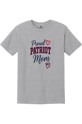 Beckman Patriots Unisex Heavyweight Cotton Tee - Lifestyle Patriot Mom Edition