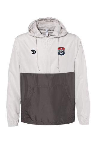 TASCO Unisex Lightweight Quarter-Zip Windbreaker Pullover Jacket - Coach
