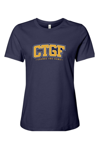 Change The Game Women’s Relaxed Jersey Short Sleeve Tee - Lifestyle 1