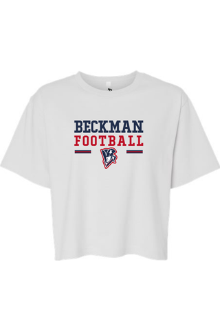 Beckman Patriots Women's Fine Jersey Boxy Tee - Lifestyle 2