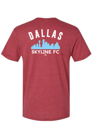 Skyline FC V-Neck Tee - Dallas Edition