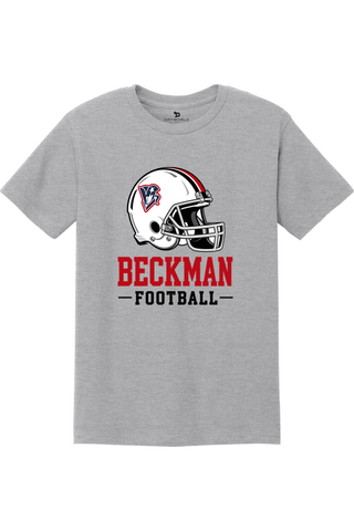 Beckman Patriots Unisex Heavyweight Cotton Tee - Lifestyle Helmet Pride Edition