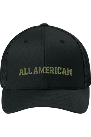 ALL AMERICAN Flexfit Trucker Hat - Lifestyle