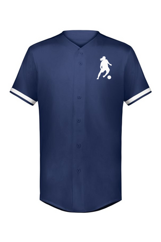 Ronaldinho Bruxo Youth Cutter+ Full Button Baseball Jersey