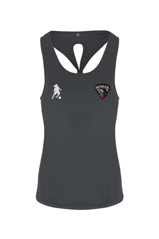 Roma FC TriDri Ladies' Knot Back Venus Tank