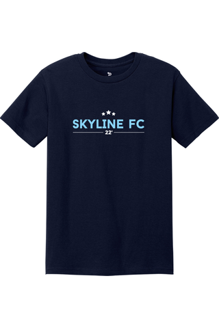 Skyline FC Unisex Heavyweight Cotton Tee - Lifestyle Skyline Edition