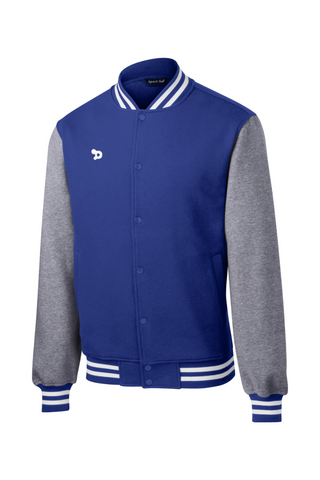 Free D Fleece Letterman Jacket - Lifestyle