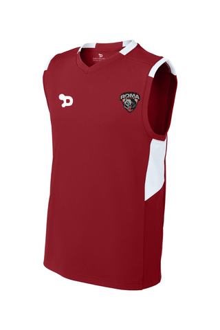 ROMA FC Youth Club Sleeveless V-Neck