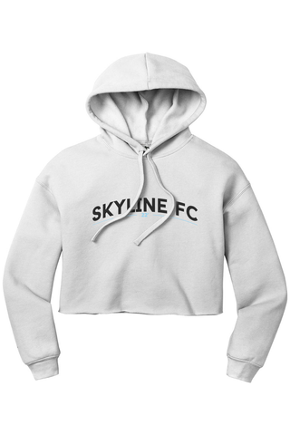 Skyline FC Women’s Sponge Fleece Cropped Fleece Hoodie - Lifestyle Skyline Edition