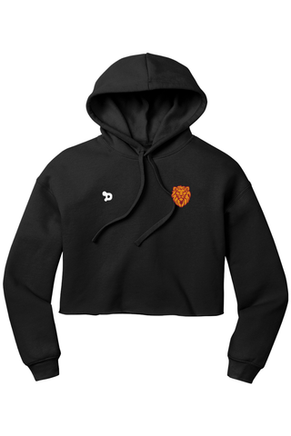 Woodbridge Warriors Women’s Sponge Fleece Cropped Fleece Hoodie - Lifestyle