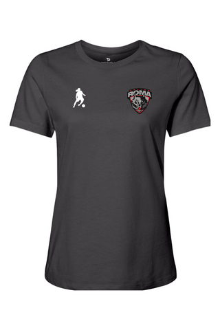 Roma FC Women’s Relaxed Jersey Short Sleeve Tee