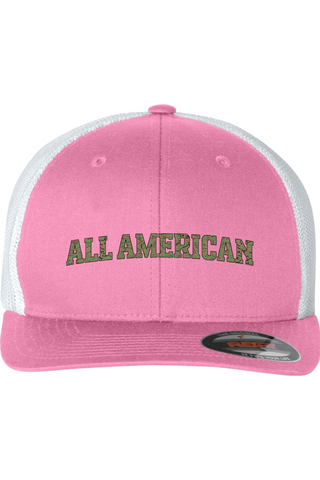 ALL AMERICAN Flexfit Trucker Hat - Lifestyle