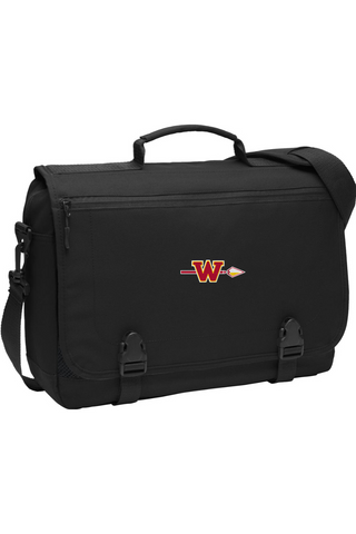 Woodbridge Warriors Messenger Briefcase