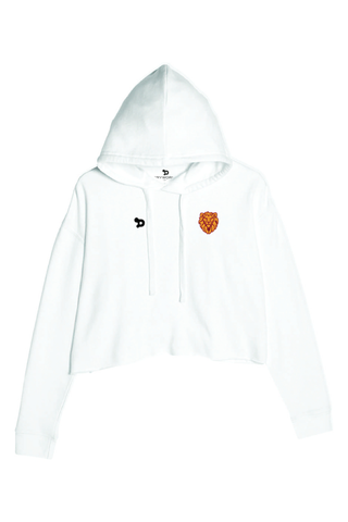 Woodbridge Warriors Ladies' Cropped Fleece Hoodie - Lifestyle