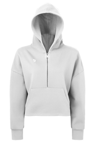 Pickleball Half-Zip Hooded Sweatshirt - Women