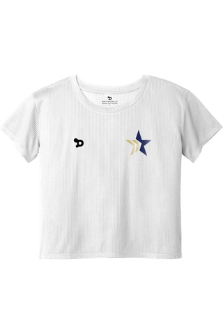 Change The Game Ladies PosiCharge® Draft Crop Tee