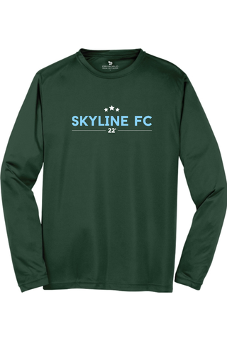 Skyline FC Long Sleeve PosiCharge Competitor Tee - Lifestyle Skyline Edition