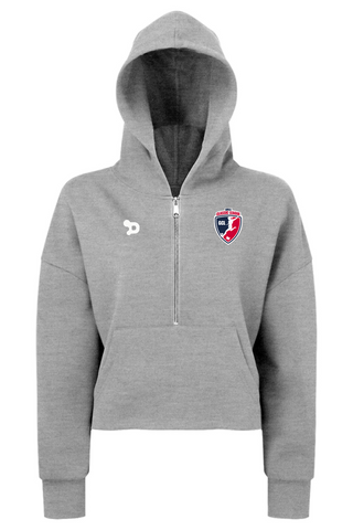 GCL Ladies' Alice Half-Zip Hooded Sweatshirt - Training