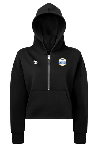 Summer Showcase Ladies' Alice Half-Zip Hooded Sweatshirt