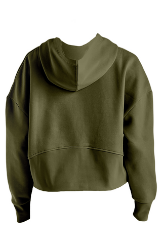 Pickleball Half-Zip Hooded Sweatshirt - Women