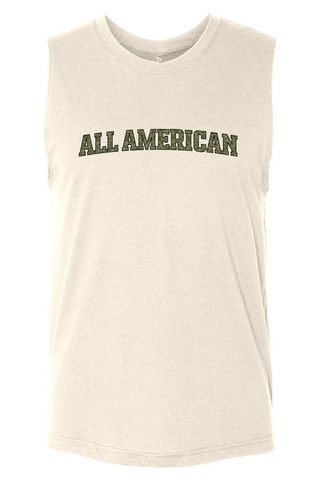 ALL AMERICANJersey Muscle Tank - Camo