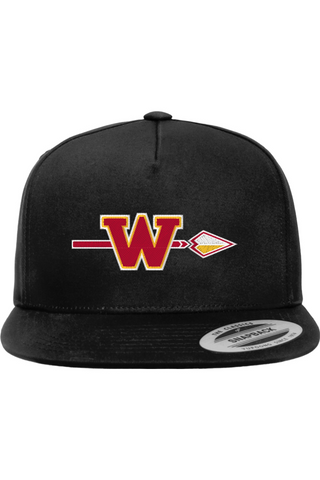 Woodbridge Warriors Five-Panel Cotton Twill Snapback Cap