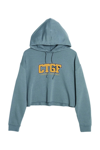 Change The Game Ladies' Cropped Fleece Hoodie - Lifestyle CTGF