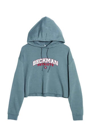 Beckman Patriots Ladies' Cropped Fleece Hoodie - Lifestyle 8