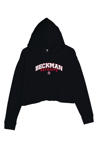 Beckman Patriots Ladies' Cropped Fleece Hoodie - Lifestyle 8