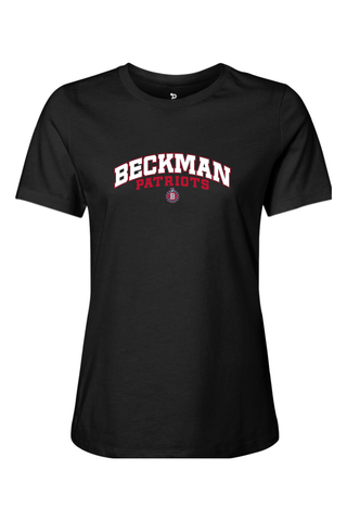 Beckman Patriots Women’s Relaxed Jersey Short Sleeve Tee - Lifestyle 8