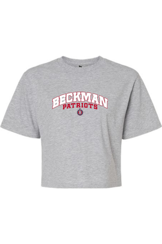 Beckman Patriots Women's Fine Jersey Boxy Tee - Lifestyle 8