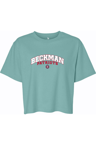 Beckman Patriots Women's Fine Jersey Boxy Tee - Lifestyle 8
