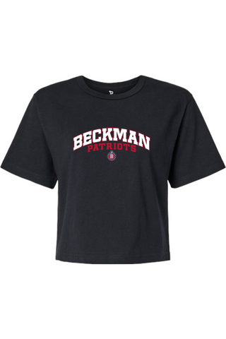 Beckman Patriots Women's Fine Jersey Boxy Tee - Lifestyle 8