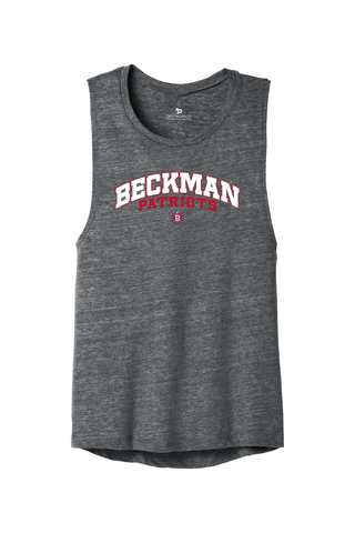 Beckman Patriots Women's Flowy Muscle Tank - Lifestyle 8