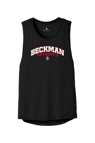 Beckman Patriots Women's Flowy Muscle Tank - Lifestyle 8