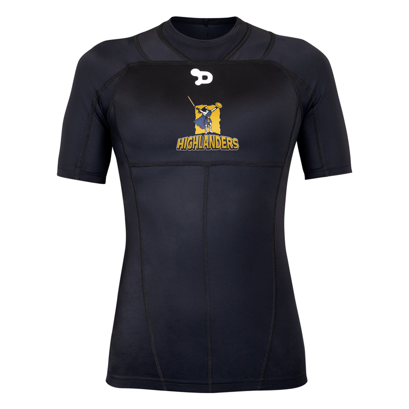 Signature D AA Compression SS Top NZSR Highlanders Womens
