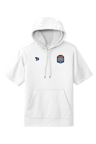 A&D Sport-Wick Fleece Short Sleeve Hooded Pullover