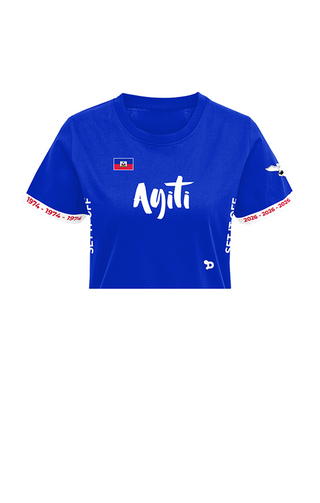 Stacey “Ayiti” SET IT OFF Crop Top Jersey