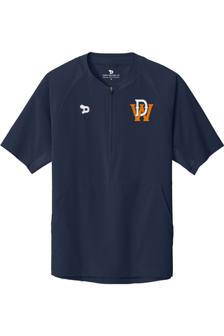 DW Baseball 1/2-Zip Short Sleeve Jacket