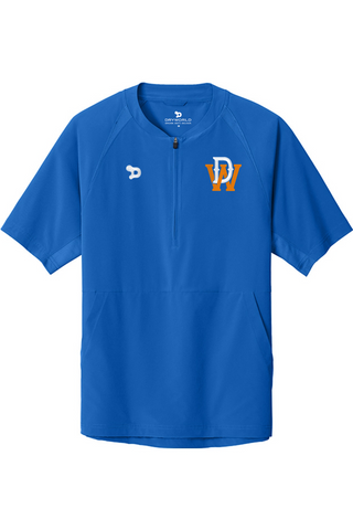 DW Baseball 1/2-Zip Short Sleeve Jacket