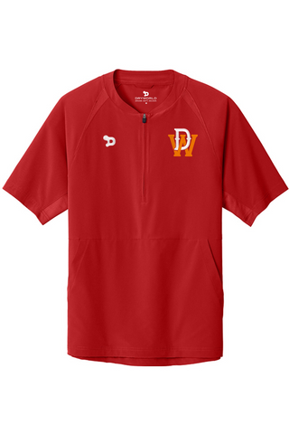 DW Baseball 1/2-Zip Short Sleeve Jacket
