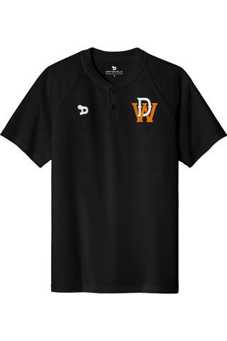 DW Baseball 2-Button Henley