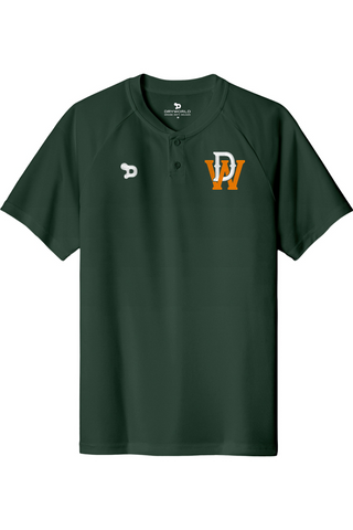 DW Baseball 2-Button Henley
