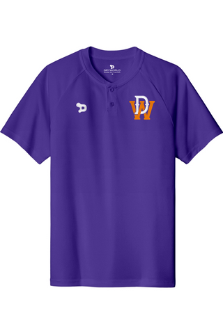 DW Baseball 2-Button Henley