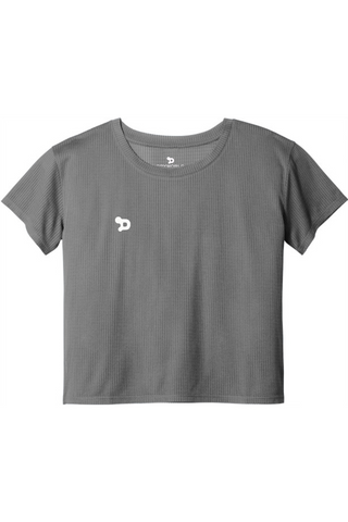 Team D PosiCharge® Draft Crop Tee