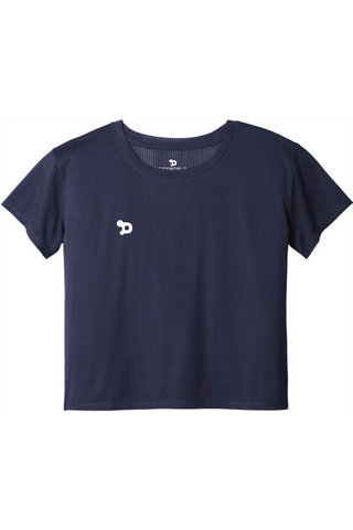 Team D PosiCharge® Draft Crop Tee